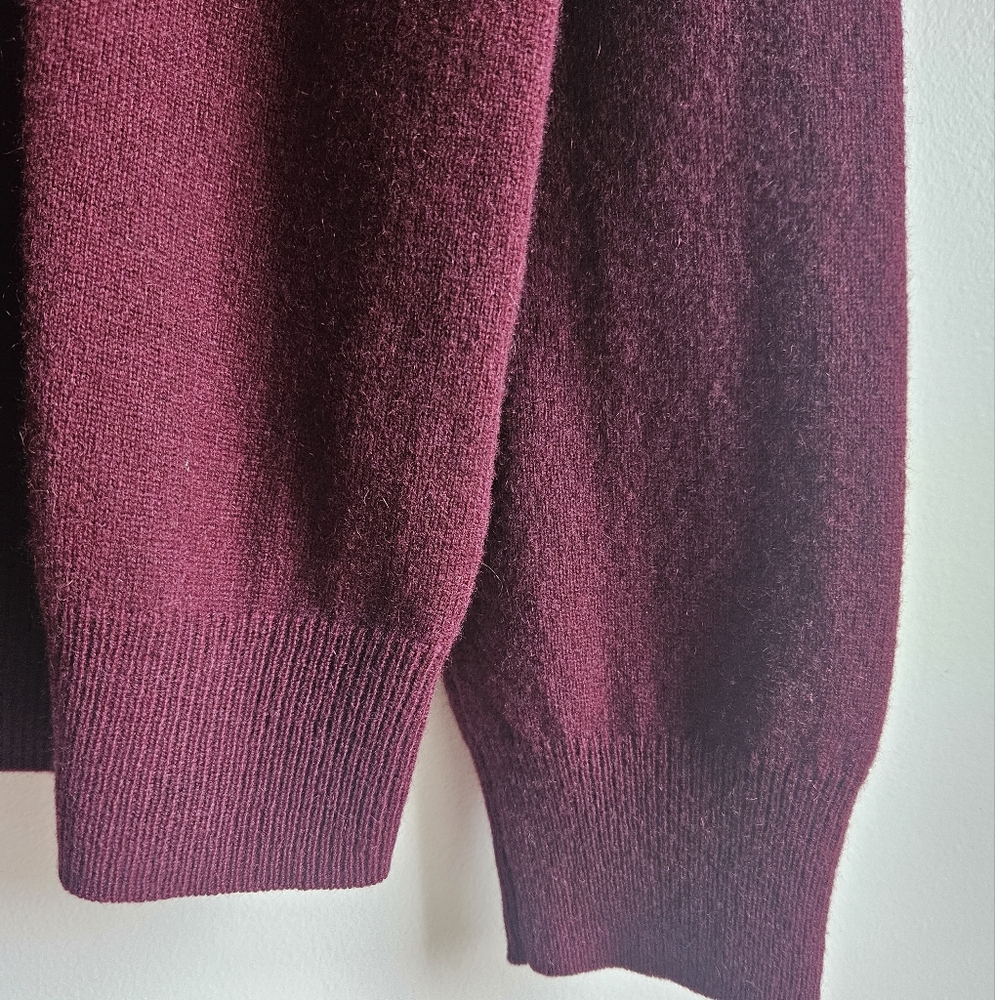 Black Brown 100% Cashmere Pullover Sweater in Men's L - Picture 7 of 16